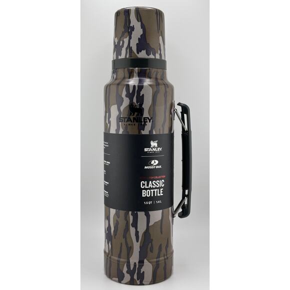 STANLEY Classic Vacuum Bottle 1.4L Mossy Oak Hunt Edition NEW - Picture 1 of 5